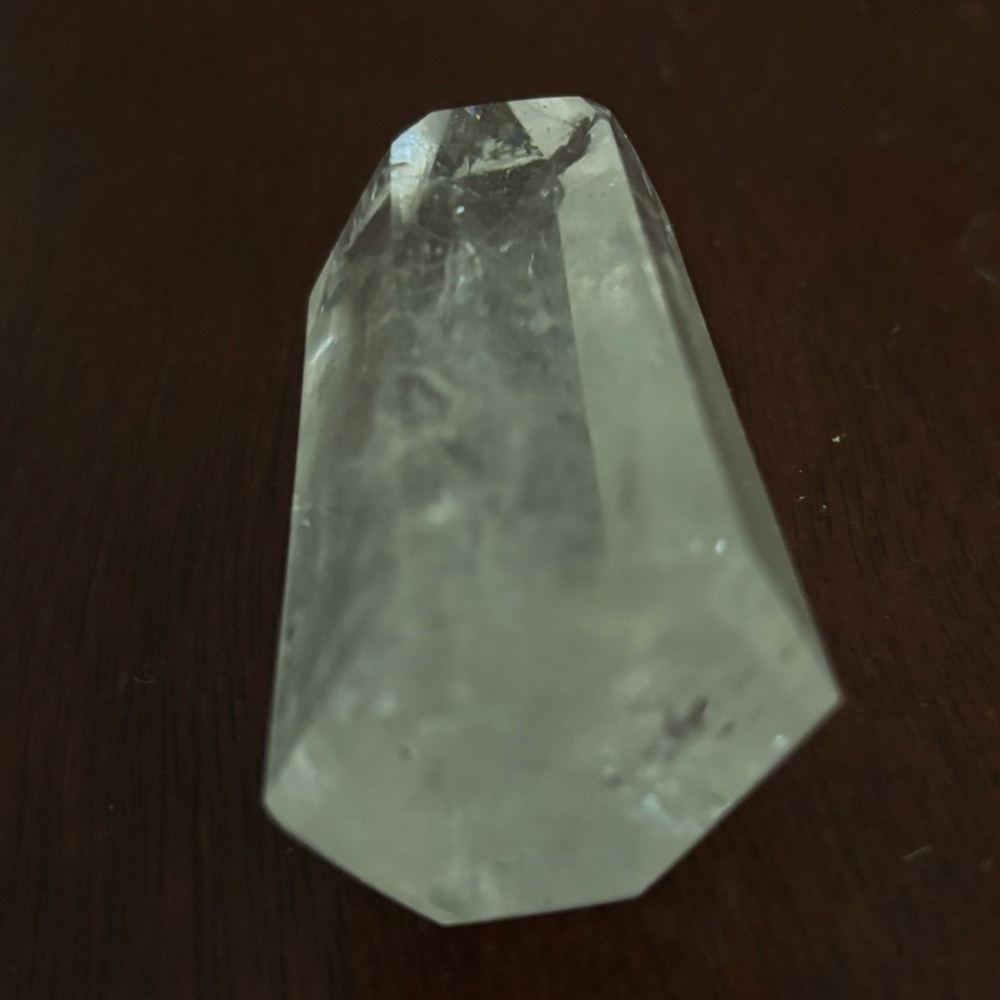Clear Quartz Crystal Point - Picture 3 of 4